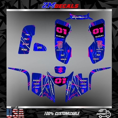 Suzuki ltz 400 wrap graphics - 400,
