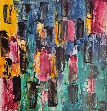 Peinture à l'huile abstraite