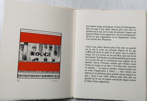 1988 livre artiste - livre, d'artiste