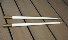 Baguettes de tambour anciennes - XIXe