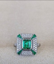 Bague de fiançailles art