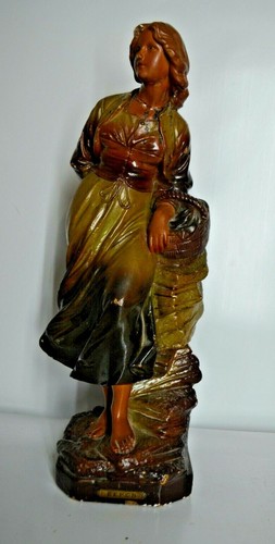 Ancienne statue platre - ancienne, de