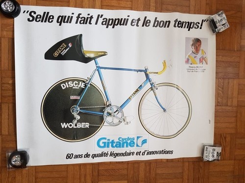 Affiche cycles gitane vintage - affiche,