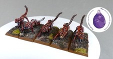 Warhammer 40k, Drukhari Warp Beast, Dark Eldar, Zombie cat, bête, fauve painted