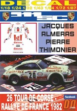 DECAL PORSCHE 911 SC J