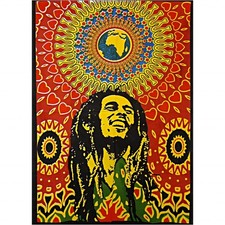 Tenture Bob Marley Afrique Terre