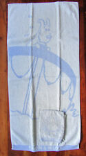 Serviette et gant de toilette vintage Tintin et Milou copyright Hergé Moulinsart