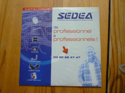 cd pc catalogue 2002 sedea