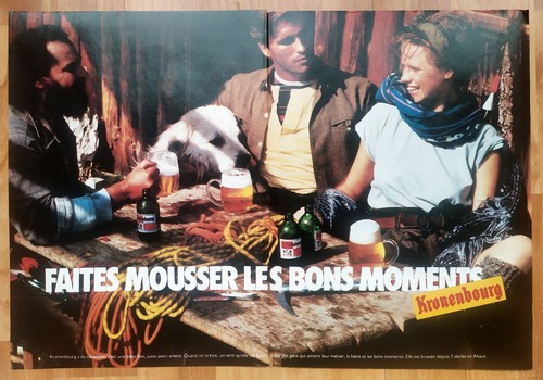 Publicité papier bière - papier,