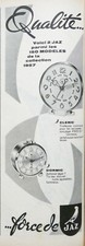 Publicité presse 1957 - presse,