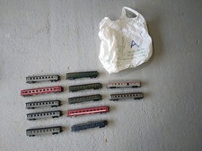 LOT 12  VOITURES VOYAGEURS  Wagons Train  Jouef Lima Capitole/banlieue/tee..