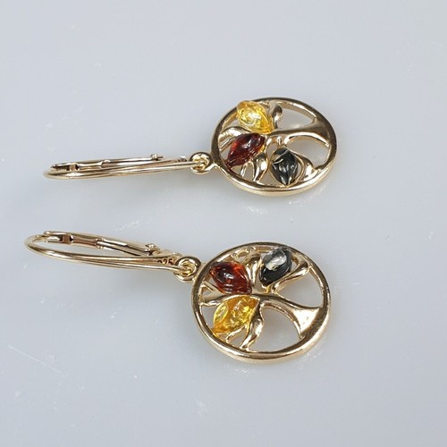 Boucles oreilles arbre - boucles, de