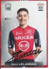 TDF-CYCLISME cp   Autographe de LELANDAIS REMI   team  ARKEA