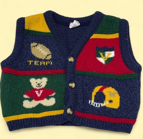 Vintage baby boy football - baby,