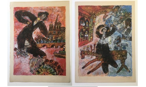 Duo lithographies par théo - duo,
