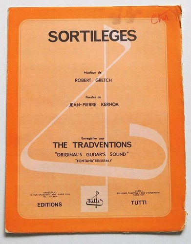 Partition vintage sheet - , music