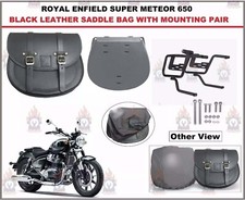 NOIR "SAC DE SELLE EN CUIR