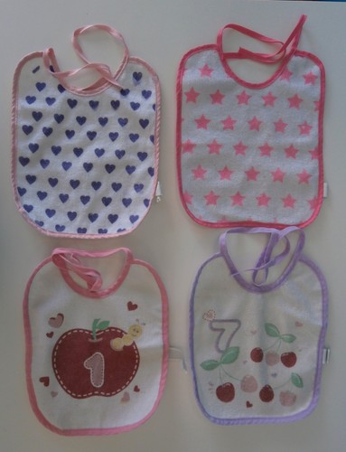 Lot bavoirs fille 3 6 - lot,