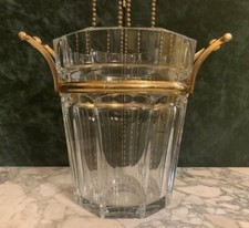 Seau à Champagne Cristal De Baccarat Harcourt « moulin Rouge ».