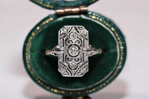 Bague fiançailles vintage - de,