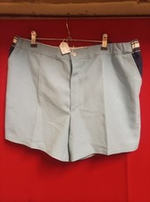 Short vintage bleu ciel à