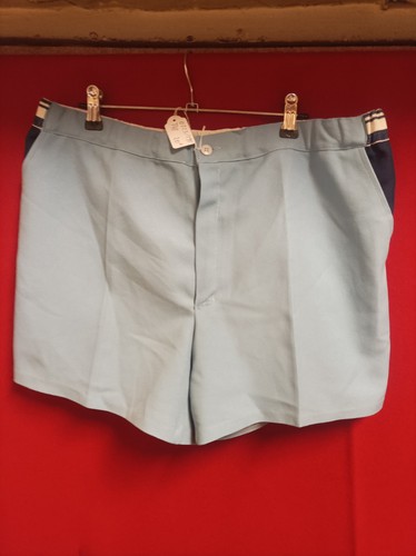 Short vintage bleu ciel - , à