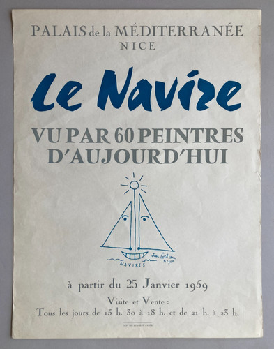 Affiche exposition jean - [affiche,