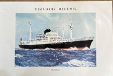 Affiche Ancienne Messageries