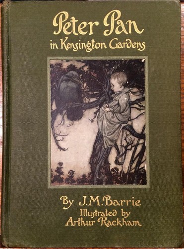 1916 peter pan arthur rackham - peter,