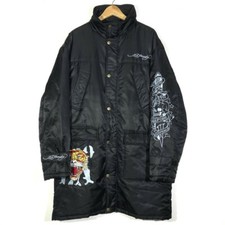 Rare Parka Longue Broderies Graphique Vintage 2000’s Ed Hardy