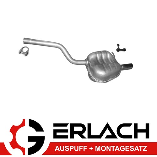 Silencieux échappement pour - d'échappement,