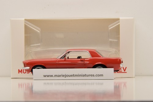 Ford mustang coupe 1968 - mustang, red