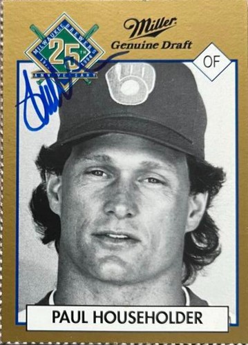Paul householder autographed - householder,