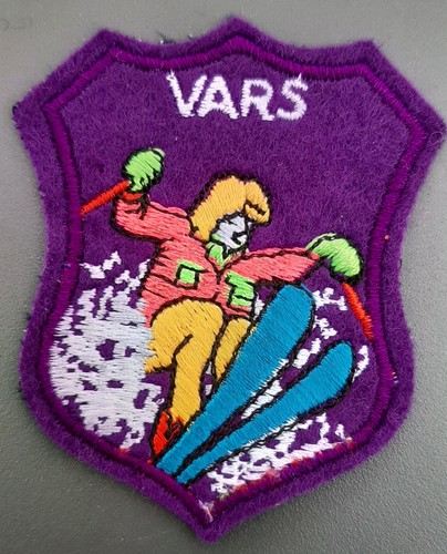 Patch skieur vars ski - ski, montagne