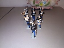 Soldat de plomb fanfare gendarmerie Musique Hauteur 54MM