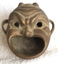 Cendrier tête de diable Bronze