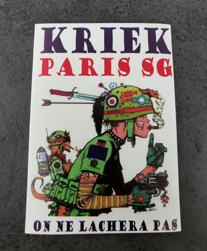 Stickers ultra paris - ultra, kriek
