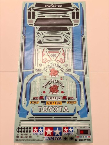 Tamiya toyota hilux sticker - tamiya,