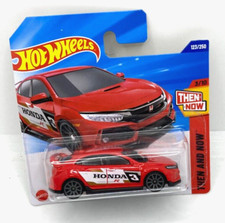 25.062 HOT WHEELS CARTE EU / THEN AND NOW 2025 /#123/250 2018 HONDA CIVIC TYPE R