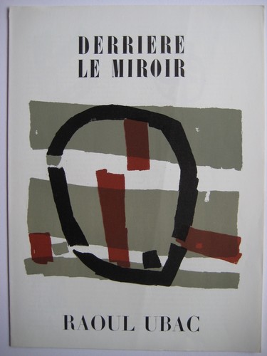 Ubac raoul derrière miroir - le,