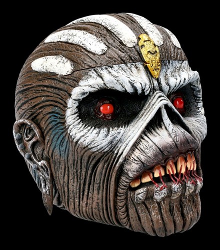 Coffre crâne zombie iron - de,