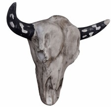 Tête De Taureau Sculpture