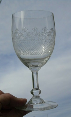 Verre vin blanc cristal - blanc,