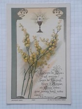 Image Pieuse J M J  Communion