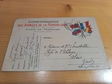 POSTCARD Postal Card WW1