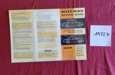 N°19727  / HILLMAN MINX et