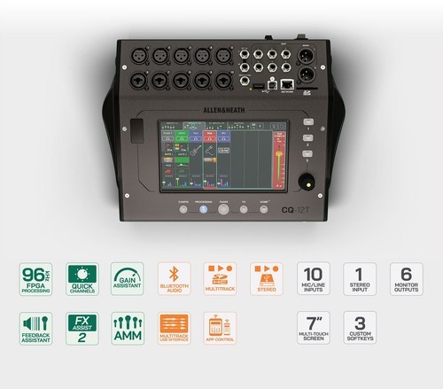 Allen heath cq12t - allen&heath,