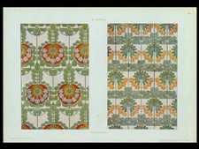TISSUS ART NOUVEAU -1910-