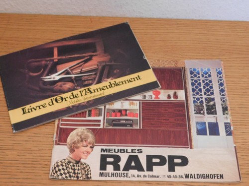 Lot catalogue mobilier - lot,