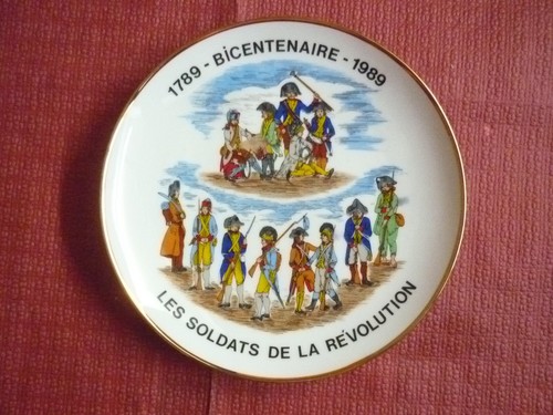Assiette centenaire - assiette, bi-centenaire
